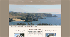Desktop Screenshot of belle-ile-en-mer.net